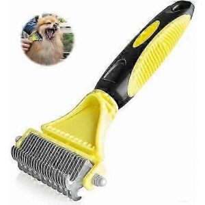 Brosse Pour Chien Brosse Pour Chat,Peigne D&eacute;m&ecirc;lant Professionnel Pour Chien Et Brosse Pour Chien &Agrave; Poils Longs,R&acirc;teau De Toilettage Pour Chiens Et Chats R&eacute;duit Efficacement La Perte De Poils - Neuf