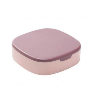 Organisateur de bijoux (1 piece), boîte a bijoux, etui a bijoux et organiseur de bijoux pour femmes, rose et violet. - Neuf