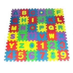 36pcs Nombre Alphabet Puzzle Mousse Maths Jouet &Eacute;ducatif Cadeau - Neuf