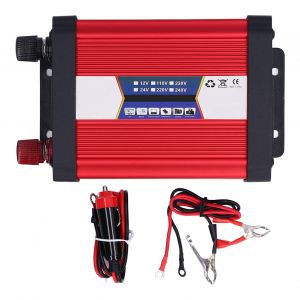 XYONG Convertisseur de puissance pour voiture, onde sinusoidale modifiee, adaptateur de chargeur USB, 1000 W, 12 V vers 220 V - Neuf