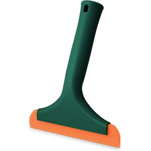 Raclette De Douche Silicone, Raclette De Douche, Petite Taille Pour Voiture Raclette, Nettoyeur De Vitres, Salle De Bain, Pare-Brise De Nettoyage, Vert Foncé - Neuf