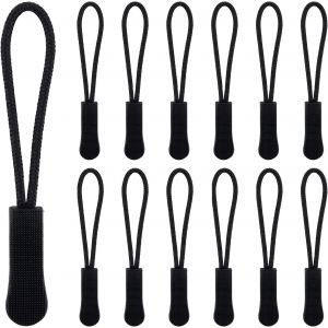 (Noir) 30 Pièces De Curseurs De Fermeture À Glissière De Rechange, Cintres De Curseur De Fermeture À Glissière, Curseur De Fermeture À Glissière De Rechange Pour Pantalons, Manteaux, Sacs, Bottes - Neuf