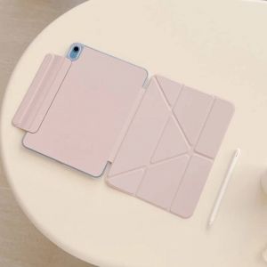 Coque Magnétique Avec Fermoir Pour Ipad Air 11 M2 M3 A16 11e Air 5e 4e Pro 11 13 M4 Air 13 10e 9e 8e 7e 10.2 Pro 12.9.Pink.Ipad 10th 2022 10.9 - Neuf