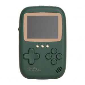 Console De Jeu R&eacute;tro Avec 500 Jeux Nostalgiques Int&eacute;gr&eacute;s Chargement Usb Mini Lecteur De Jeu Portable Vert - Neuf
