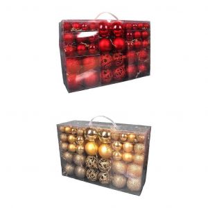 200&times; Boule de No&euml;l D&eacute;corations de Pendentifs Incassable Arbre pour Anniversaire - Neuf