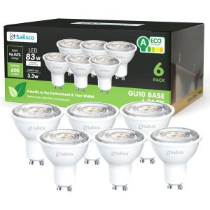 Classe A Ampoule GU10 LED Blanc Chaud Spot,1.9W &eacute;quivalent 50W,345LM 2700K Ampoule LED GU10 Blanc Chaud,36&deg; Angle Du Faisceau,Non-Dimmable,Lot de 12 - Neuf
