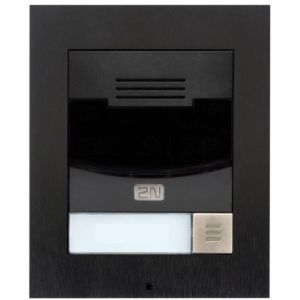 2n Telecommunications 9155301cbs Solo Camera Flush Mount Black Surface - Neuf