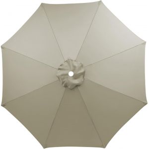 Auvent De Remplacement Pour Parasol 3.5m/3.0m/2.8m/2.7m/2.5m/2.3m/2m 6/8 Baleines,Toile De Parasol Déporté Remplacement Pour Cour,Jardin,Plage,Protection Uv.[F237] - Neuf