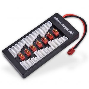Chargeur De Batterie Lipo 2s-6s, Prise En T, Plaque De Charge Parallele Equilibree, Accessoire Rc - Neuf
