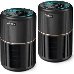 Checarzhn--No1-Purificateur D'air Avec 12 Éponges Parfumées, Purificateur D'air H13 Hepa Élimine La Poussière, Les Odeurs D'animaux, Purificateur D'air Domestique 4 Étapes Filtre À Air Pour Chambre, - Neuf