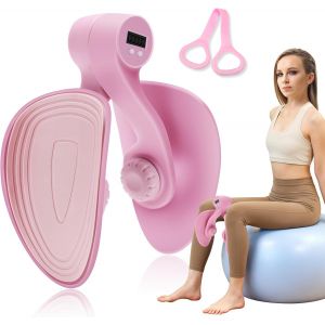 Checarzhn--No1-Thigh Master Équipement D'exercice À Affichage Numérique Led Pour L'intérieur De La Cuisse Idéal Pour Les Mères Post-Partum Style De Vie Sédentaire Réduction De La Graisse De La Cuisse - Neuf