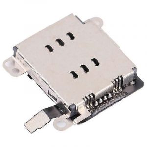 Compatible avec la carte SIM iPhone XR 6,1 pouces et le support de plateau de carte SD Pi&egrave;ce de rechange de c&acirc;ble flexible (sans logo) - Neuf