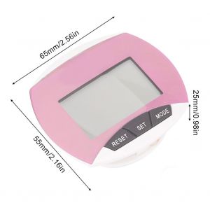 Podometre Exterieur, Compteur De Pas, Distance De Marche, Compteur De Calories, Compteur De Pas (Rose) - Neuf
