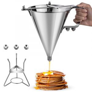 Entonnoir à piston pour liqueur, sauce pralinée, pâte à tarte, 1,8 L - Neuf