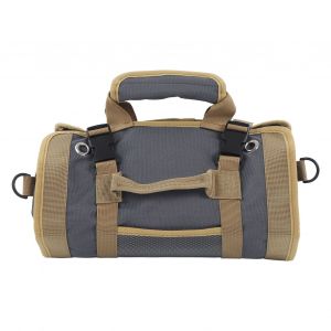 Sac à Outils Enroulable En Tissu Oxford, Pochette De Rangement D'outils Polyvalente Portable, Rouleau De Transport Suspendu Pour éLectricien Plombier Charpentier Gris - Neuf