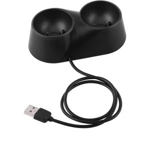 Ps4 Contrôleur De Chargeur, Double Playstation 4 Rapide De La Station De Charge Vr Docking Stand Mini Contrôleurs À Distance Avec Câble De Recharge Usb Adapter Contrôleur De Mouvement - Neuf