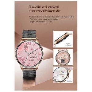 Surveillance Du Sommeil Hd Bluetooth Téléphone Montre Intelligente Pour Femmes Argent - Neuf