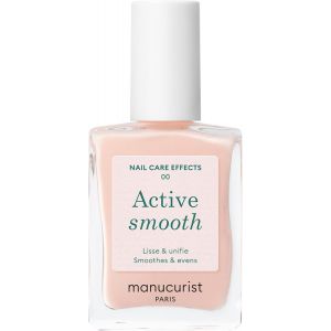 Maa-Active Smooth 00 - Vernis À Ongles Soin Reparateur Lissant Bio-Sourcé Fini Voile Rosé - Vernis A Ongle Lisseur, Durcisseur Ongles, Vernis Nude - Soin Ongles Abimes - Fortifiant Ongles - Neuf