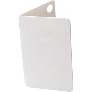 Planche &Agrave; D&eacute;couper, Longueur 20cm Largeur 12.5-25cm Planche &Agrave; D&eacute;couper En Plastique Pliante Planche &Agrave; D&eacute;couper De Fruits Portable Pour Outil De Cuisine De Camping En Plein Air(Blanc) - Neuf