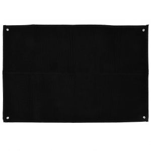 Patch Militaire Collection Panneau D'affichage Support Mural Pour Moral Crochet Et Boucle Emblèmesnoir - Neuf