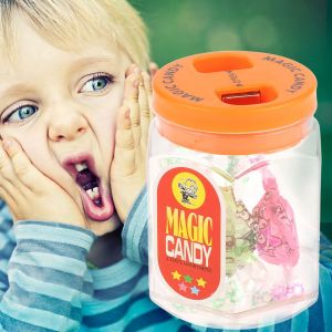 Pot a bonbons electrique delicat, jouet, gadget utilitaire, blague - Neuf