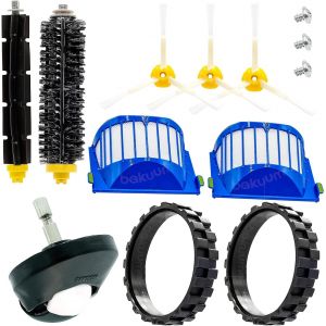 EPIEZA Lot de 13 brosses de rechange pour aspirateur iRobot Roomba s&eacute;rie 600 - Neuf