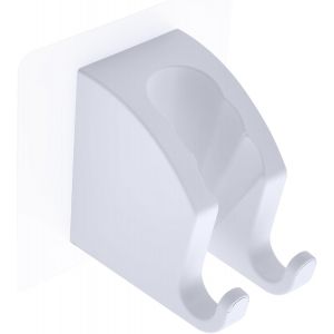 KAL-Support De Pommeau De Douche, Réglable, Sans Perçage, Forte Adhérence, Sans Perçage, Étanche, Blanc, 1 Pièce - Neuf