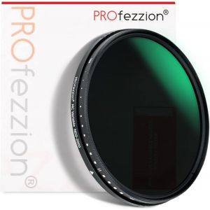 LETNERNY-58Mm Variable Densité Neutre Filtre Nd2-Nd2000 Réglable Pour Canon Ef-S 18-55Mm F/3.5-5.6 Is Stm, Nikon Af-S Nikkor 50Mm F/1.4G Et Tous Les Objectifs Avec Filetage De Filtre 58Mm, Étanche - Neuf