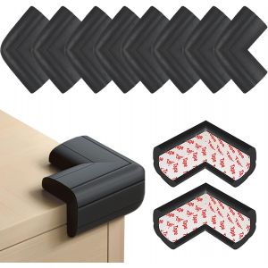 (8 Pack) Protecteurs D'angle Pour Enfants,Protections D'angle En Mousse Souple Am&eacute;lior&eacute;es Pour La S&eacute;curit&eacute; Des B&eacute;b&eacute;s,Protection De Table Pour Les Coins Tranchants,Pr&eacute;-Coll&eacute;s Pour Une Utilisation - Neuf