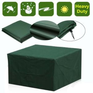 Housse De Protection Pour Meubles De Jardin 160 X 160 X 70 Cm, Tissu Oxford 210d, Imperméable, Coupe-Vent, Anti-Neige Et Anti-Uv. - Neuf