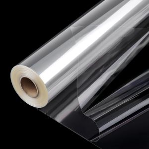 Rouleau De Papier Transparent Emballage (86 Cm X 45 M)-3 Mil Épais Emballage Cellophane,Grand Rouleau De Papier Cadeau Transparent Pour Fleuristes,Paniers Cadeaux Et Bonbons - Neuf