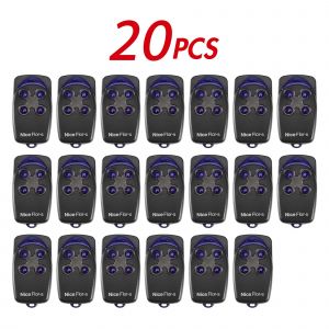 belle télécommande 433Mhz fleurs FLO2RS FLO4RS FLOR-S FLO2R-S FLO4R-S 433.92Mhz Code roulant télécommande de porte de Garage - Type Nice flor4 20pcs - Neuf