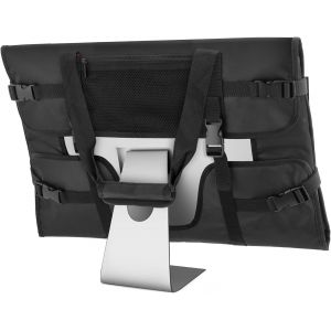 Sac De Moniteur Transport Compatible Avec Imac 21.5'', 24'', Moniteur 24'', Housse Protection &Eacute;cran Avec Le Poche Pour Les Accessoires, Noir - Neuf