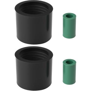 MEVRONISSHOP-Kit de 2 Manchons de Collecteur D'admission pour Tron&ccedil;onneuse 530029814 530053435 Compatible avec Husqvarna 136 137 141 142 - Neuf