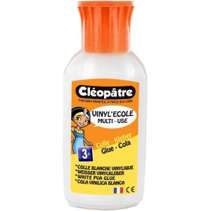 VI70X-Vinyl'Ecole-Flacon de Colle blanche vinylique avec Embout biberon 60 g - Neuf