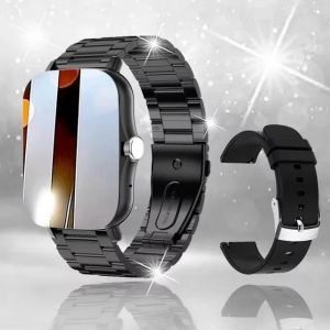 2025 Nouvelle Montre Intelligente Pour Femmes Fr&eacute;quence Cardiaque Sommeil Sang Oxyg&egrave;ne Surveillance De La Pression Art&eacute;rielle Appel Bluetooth Ip68 &Eacute;tanche Smartwatch.Black20Szstrap. - Neuf
