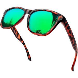 Lunettes De Soleil Homme Et Femme Polarisées Mode Lunette De Soleil Carré Retro Cool Style Léger Protection Uv400 - Neuf