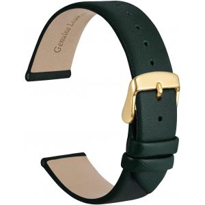 Bracelets De Montre &Eacute;l&eacute;gants, Bandes De Remplacement En Cuir V&eacute;ritable, Boucle En Acier Inoxydable, 8mm 10mm 12mm 13mm 14mm 16mm 18mm 20mm 22mm - Neuf