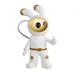 Veilleuse Projecteur Galaxie Space Rabbit, Cadeau, Lampe De Nuit Led Usb Étoilée, Décoration Pour Chambre À Coucher - Neuf