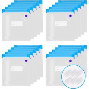 Lot De 26 Sacs Sous Vide, S Pour Aliments,Sous Vide Pour Aliments,Sacs Sous Vide Sans Bpa,6 Clips De Maintien - Neuf