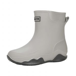 Bottes De Pluie Tendance Pour Homme, Ideales Pour Le Jardinage, Paire, Antiderapantes, Pour L'exterieur, Le Travail, La Peche, Les Voyages, Pointure 38 Eu, Gris - Neuf