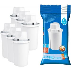 Pack De 6 Cartouches Filtrantes Compatibles Avec Brita Classic - Neuf