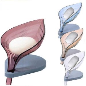 Lot De 4 Porte-Savon Avec Drain,Porte-Savon Garder Le Savon Au Sec,Pour La Cuisine,La Salle De Bain Et La Salle De Douche - Neuf