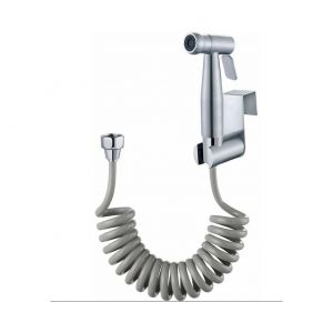 Douchette de bidet portable avec crochet pour r&eacute;servoir d'eau et tuyau flexible de 150 cm - Neuf