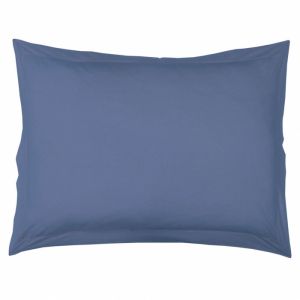 Taie D'oreiller Unie En 100 % Coton - Neuf