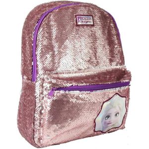 CHECARZHN--NO1-Cerdá Mochila Casual Lentejuelas Metalizada, Sac À Dos Décontracté Frozen 2 À Paillettes Métalliques Mixte Enfant, Multicolore, 31.0 X 41.0 X 13.0 Cm - Neuf