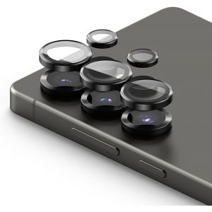 Protection Caméra Samsung Galaxy S25 Ultra [Camera Lens Frame Glass] [2 Pack] Protection Objectif Couvercle En Verre Cadre En Aluminium Résistant Aux Rayures Caméra Protecteur - Neuf