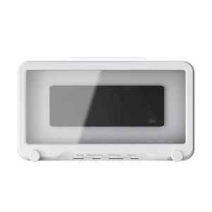 Cabine de t&eacute;l&eacute;phone portable &eacute;tanche dans la salle de bain,paroi de toilette libre perfor&eacute;e,&eacute;tag&egrave;re de cuisine d'aromath&eacute;rapie - Neuf