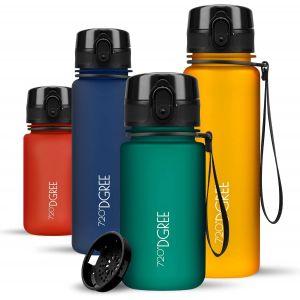 Gourde,Bouteille D¿Eau ¿Uberbottle¿ +Tamis-Fruits-350ml,500ml,650ml,1l,1,5l,2l-Sans Bpa,Étanche,Anti-Fuite, ,Légère-Idéal Pour École,Sport,Fitness,Gym,Travail.[I766] - Neuf