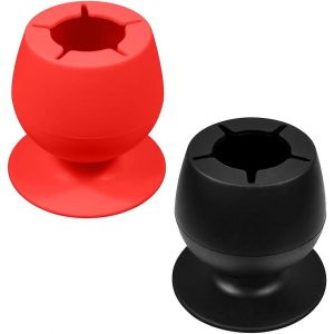 Pack de 2 collecteurs de désherbage,collecteurs de déchets de désherbage en vinyle aspiré,ventouses en silicone - Neuf